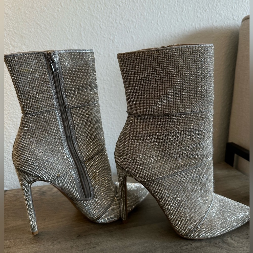 Steve Madden Rhinestone Booties